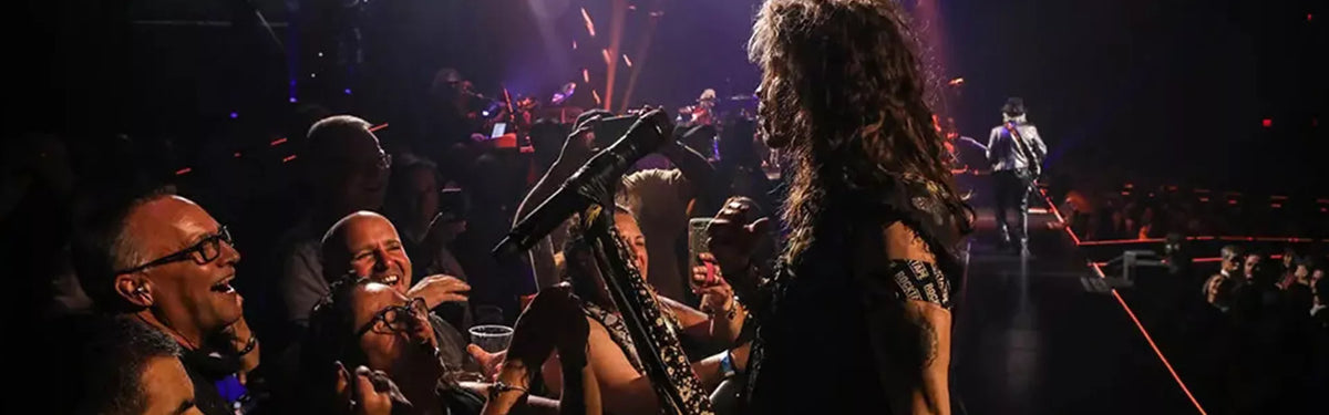 1MORE Headphones Enhance the Onstage VIP Experience during Aerosmith's DEUCES ARE WILD Las Vegas Residency