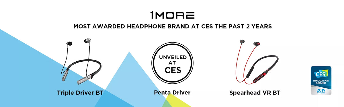 1MORE Wins 3 CES Innovation Honoree Awards for 2019