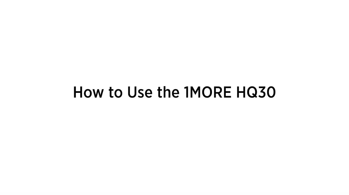 How to use 1MORE SonoFlow SE