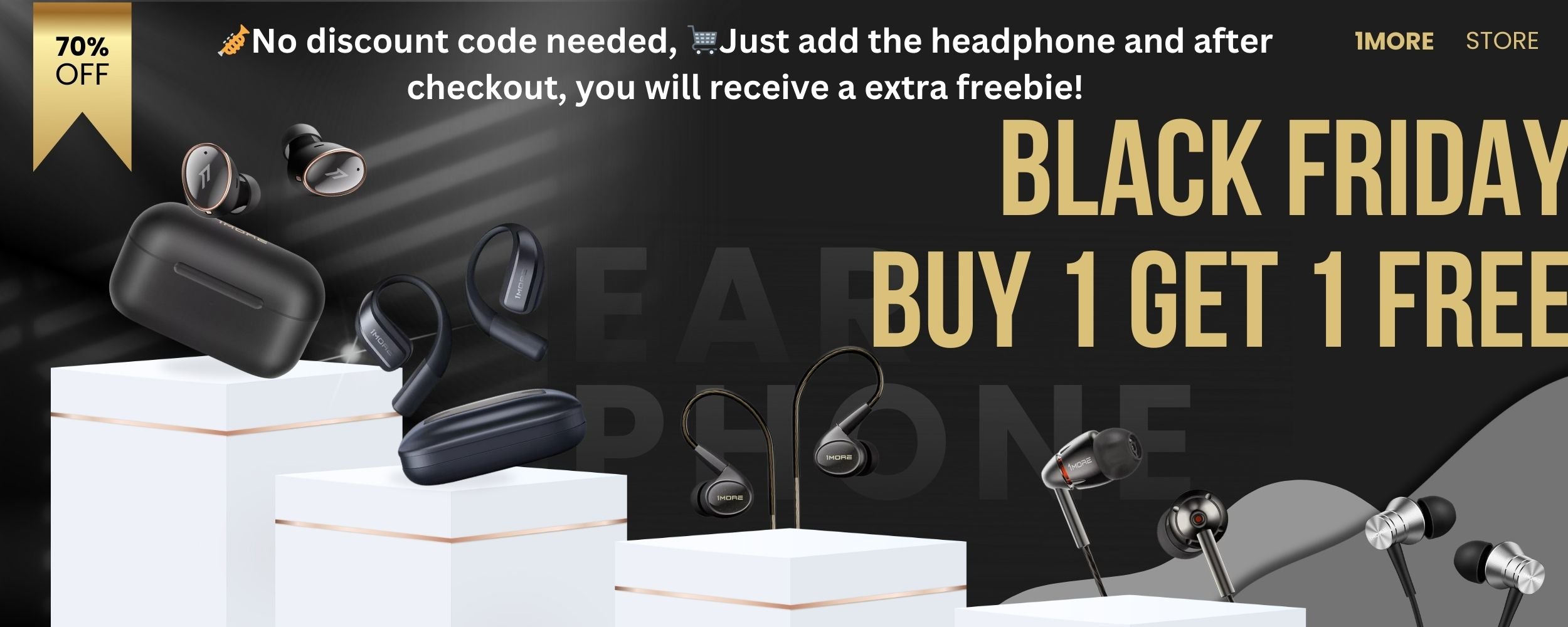 🛍️BLACK FRIDAY NEWS：BUY 1 GET 1 FREE