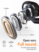 1MORE S10s Open Ear Earbuds, Secure Fit, Soft Comfort