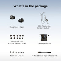 1MORE P50 Penta Driver  Wired Headphones, Hi-Res Audio