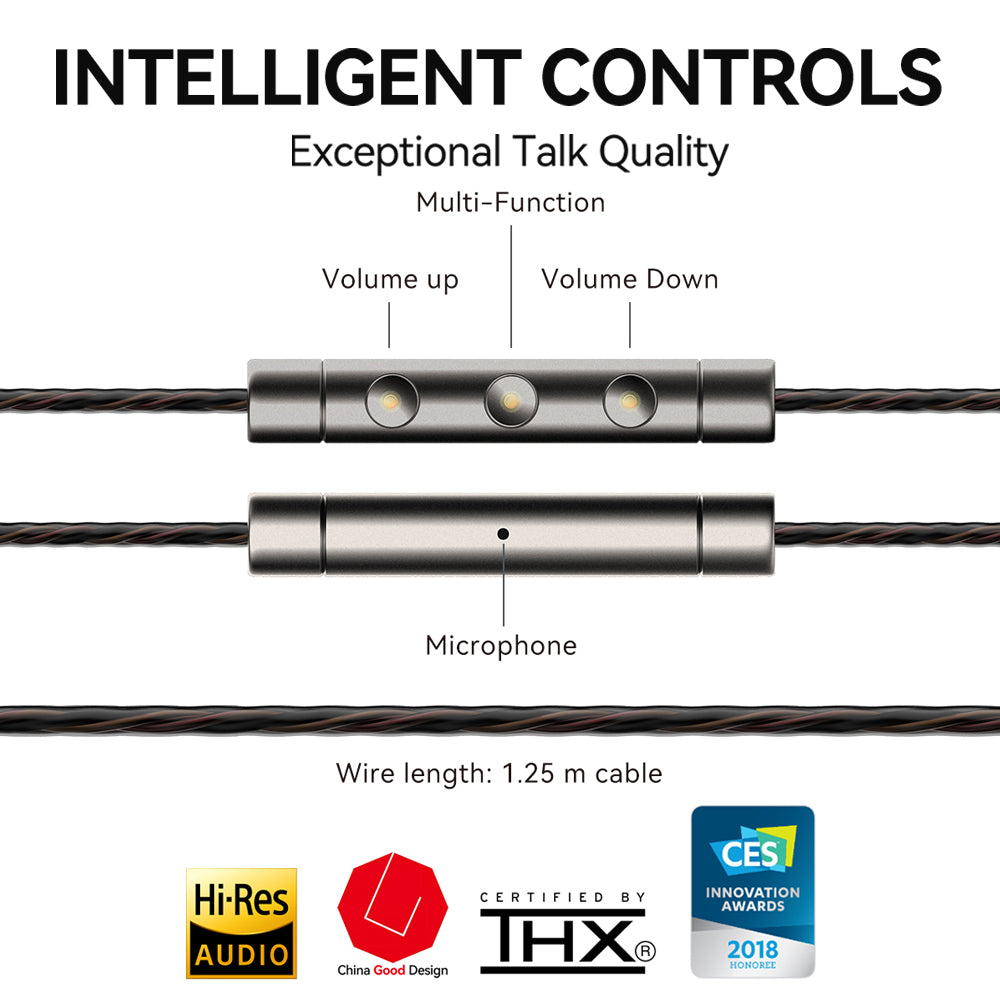 1MORE P40 Quad and Driver In-Ear Headphones