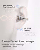 1MORE S20 Ultra Open Ear Clip-On Earbuds, Ultra-Light Comfort, Hi-Res Audio