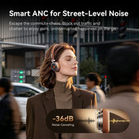 1MORE HQ36 Classic Vinyl Retro On-ear Headphones, Hi-res Audio