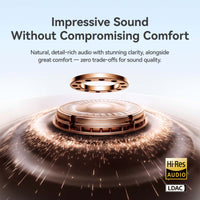1MORE S20 Ultra Open Ear Clip-On Earbuds, Ultra-Light Comfort, Hi-Res Audio