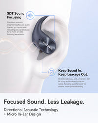 1MORE S10s Open Ear Earbuds, Secure Fit, Soft Comfort