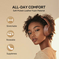 1MORE SonoFlow Pro Wireless ANC Over-Ear Headphones Mocha Brown HQ51