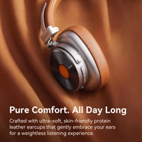 1MORE HQ36 Classic Vinyl Retro On-ear Headphones, Hi-res Audio