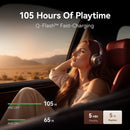 1MORE HQ60 SonoFlow Max Over-Ear Headphones, THX Spatial Audio, 50dB ANC, 105H