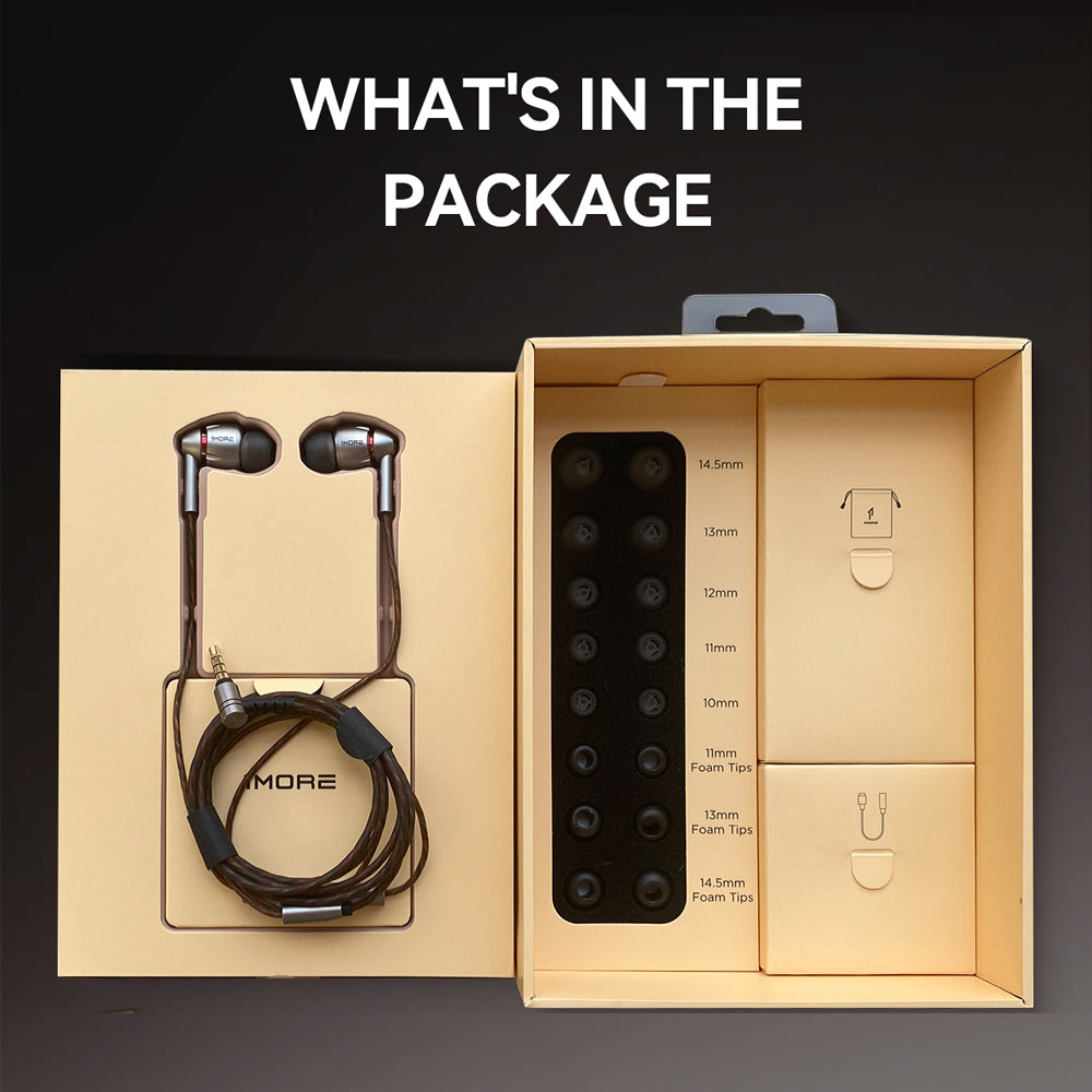 1MORE P40 Quad and Driver In-Ear Headphones