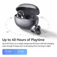 1MORE S20 Ultra Open Ear Clip-On Earbuds, Ultra-Light Comfort, Hi-Res Audio