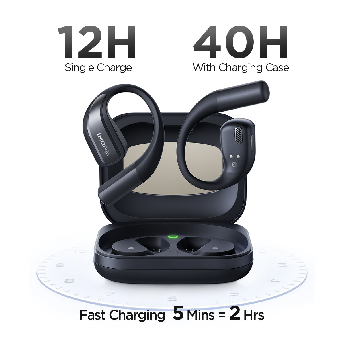 1MORE Fit Open Earbuds S70 - Superior Sound, Complete Comfort