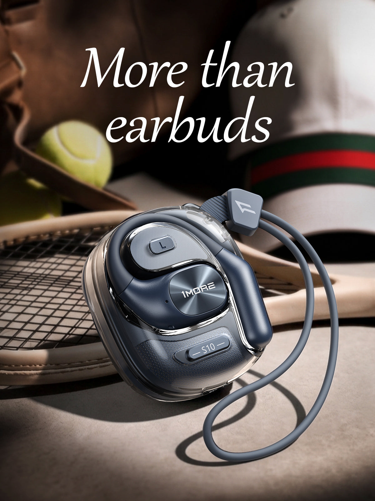 1MORE S10s Open Ear Earbuds, Secure Fit, Soft Comfort