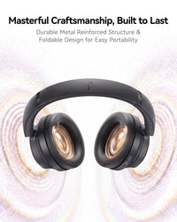 1MORE HQ60 SonoFlow Max Over-Ear Headphones, THX Spatial Audio, 50dB ANC, 105H