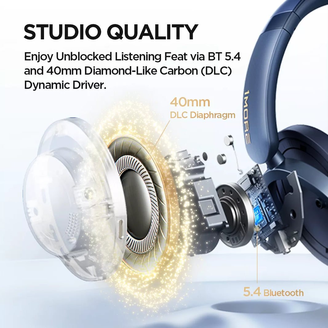 1MORE top SonoFlow Active Noise Cancelling Headphones